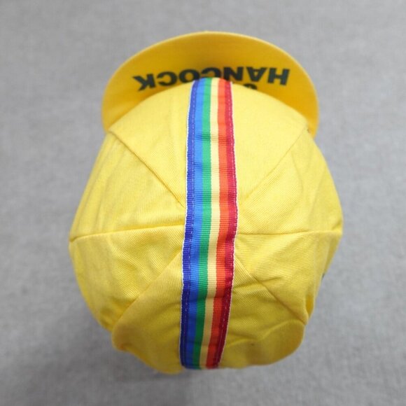 Vintage New York City Marathon Short Brim Hat Yellow 1990 John Hancock NEW - Picture 3 of 6
